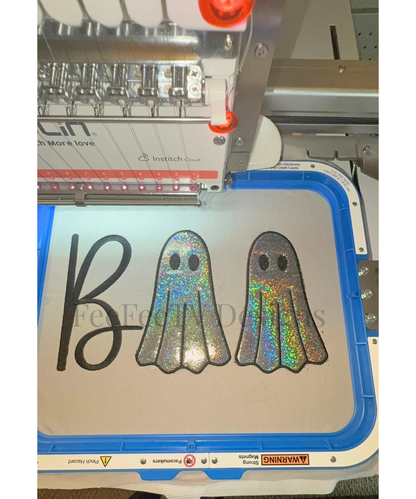 Boo Ghost Applique T-shirt