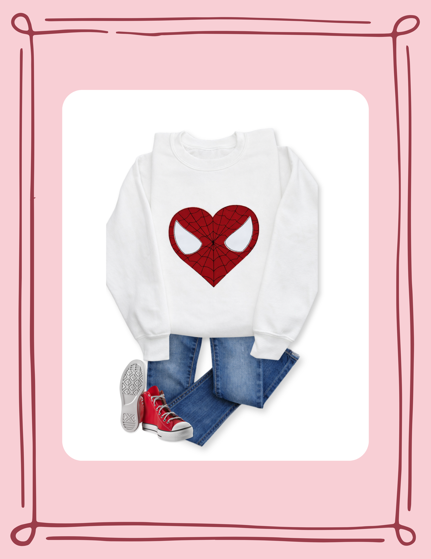 Spidey Heart Glow-in-the-Dark- Kids